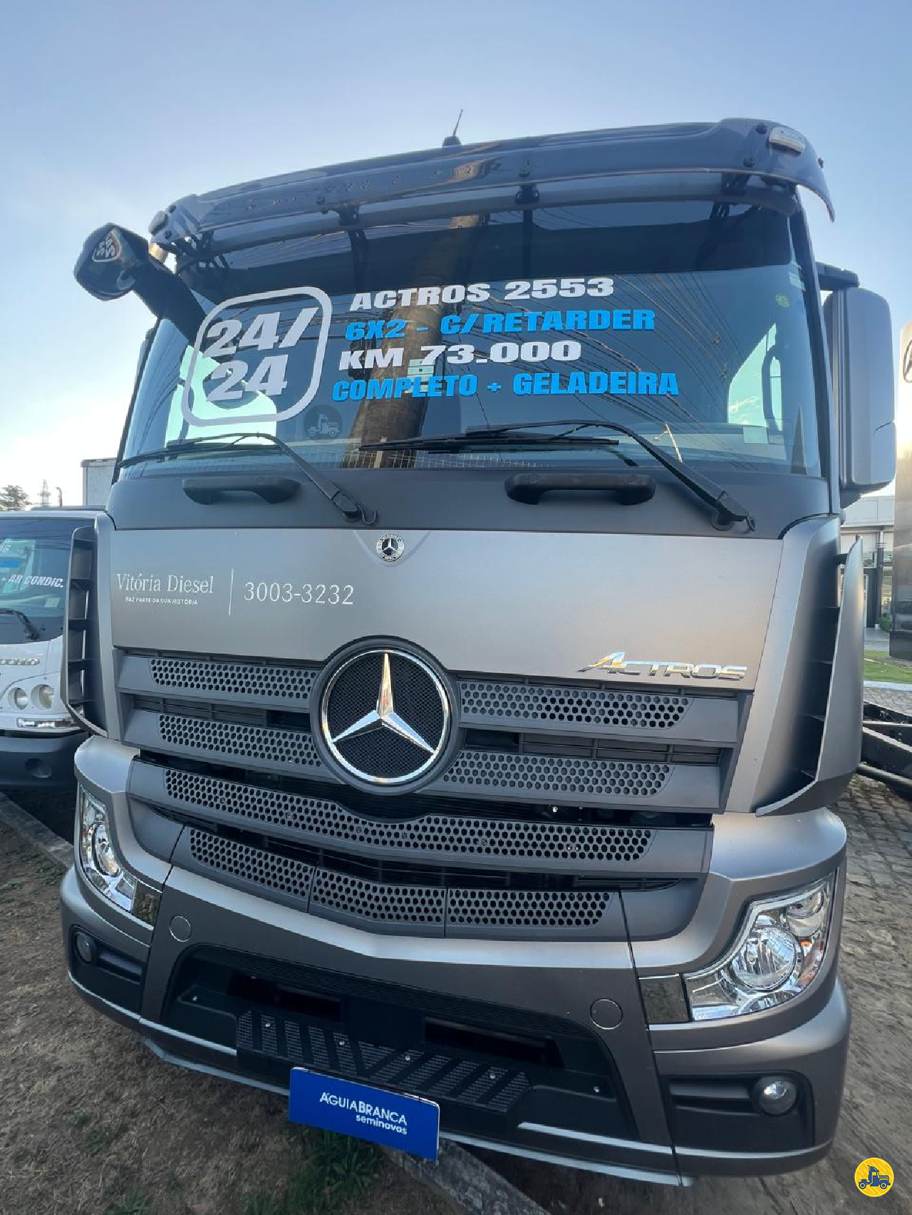 CAMINHAO MERCEDES-BENZ MB 2553 Chassis Cavalo 6x2 Vitória Diesel - MB CARIACICA ESPÍRITO SANTO ES
